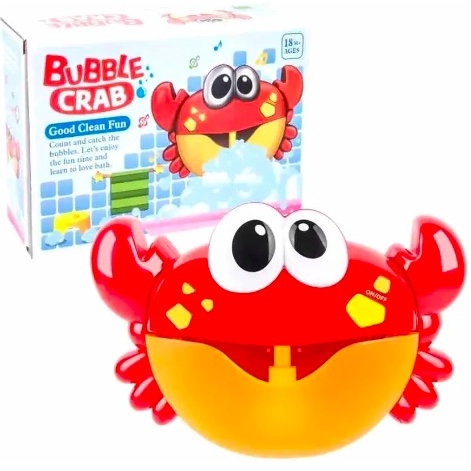 JUGUETE CANGREJO BURBUJAS DE BAÑO - 5