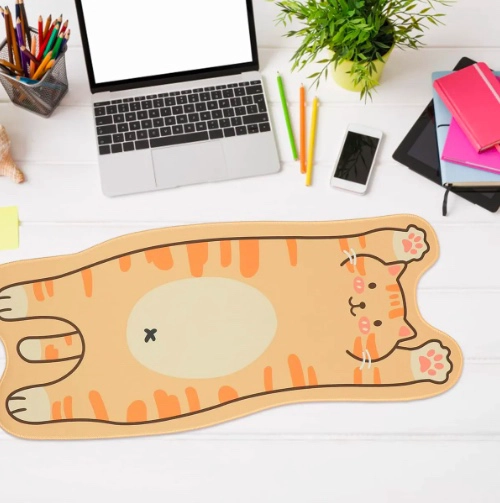 ALFOMBRILLA MOUSE PAD GRANDE XL ANTIDESLIZANTE GATO - 4