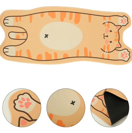 ALFOMBRILLA MOUSE PAD GRANDE XL ANTIDESLIZANTE GATO - 5
