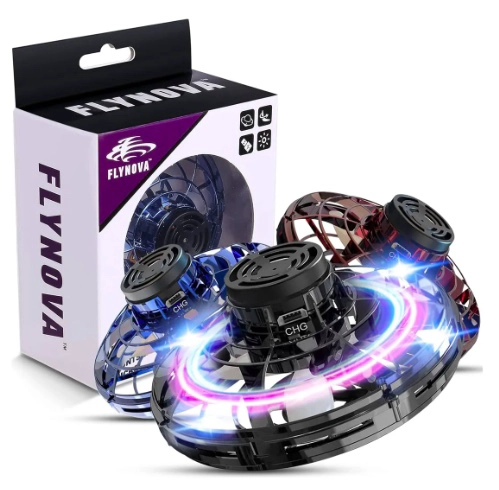 MINI DRONE JUGUETE VOLADOR NEGRO - 1