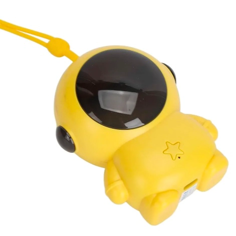 CALENTADOR DE MANOS PORTATIL RECARGABLE USB AMARILLO - 1