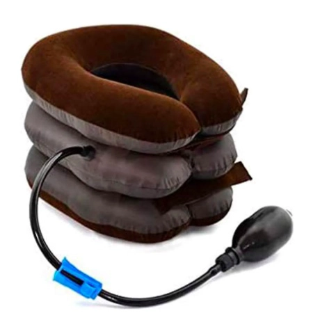 COJIN INFLABLE PLEGABLE ALIVIA DOLOR DE CUELLO Y HOMBRO - 1