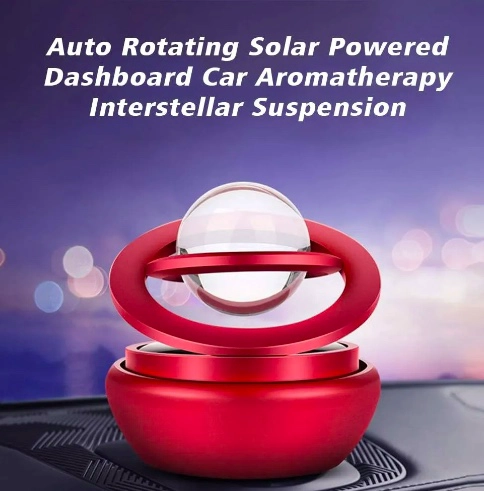 AMBIENTADOR AUTO SOLAR ESTE TICO ROJO - 3