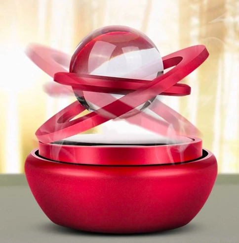 AMBIENTADOR AUTO SOLAR ESTE TICO ROJO - 5