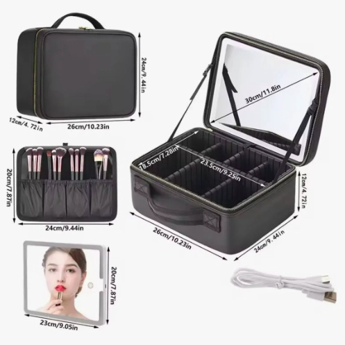 BOLSO DE MAQUILLAJE CON LUZ - 5
