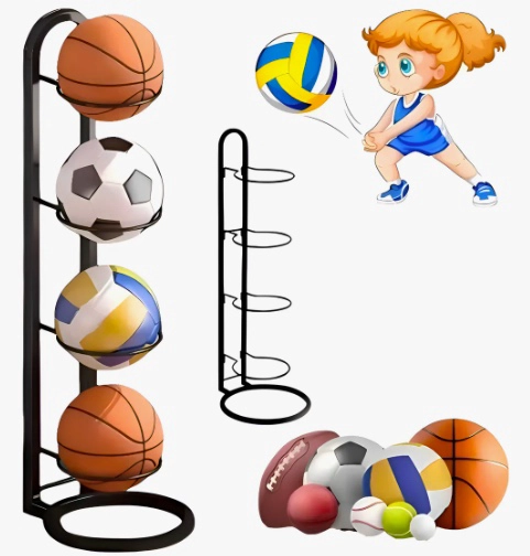 ESTANTE DE ALMACENAMIENTO, CESTA/FUTBOL - 1