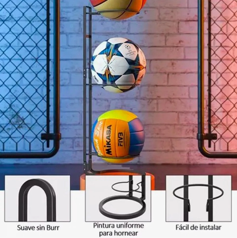 ESTANTE DE ALMACENAMIENTO, CESTA/FUTBOL - 2