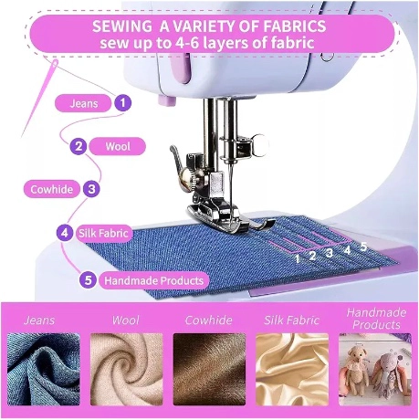 MAQUINA COSER OVERLOCK PORTATIL PEDAL ELE CTRICA 12 PUNTOS - 3