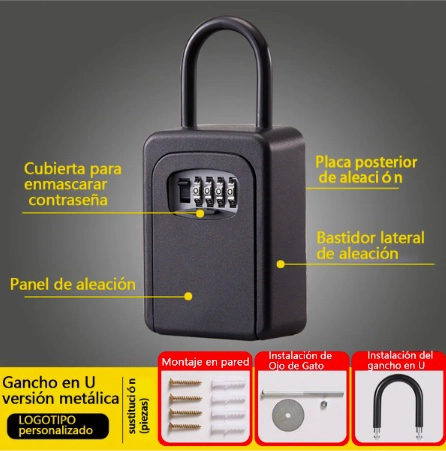 CAJA SEGURIDAD PORTA LLAVE - 3