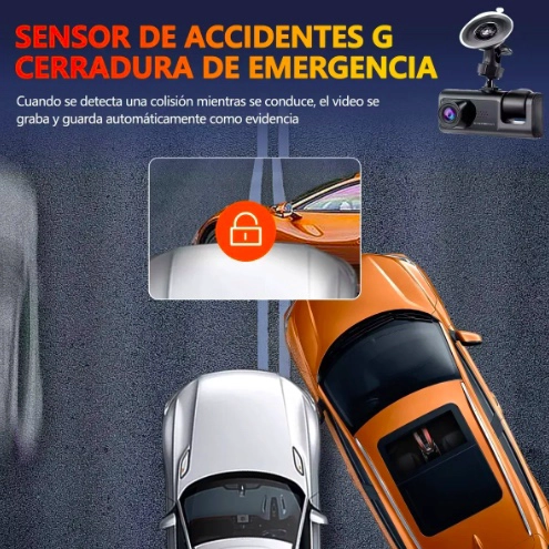 CAMARA PARA AUTO HD 1080P+WIFI - 4