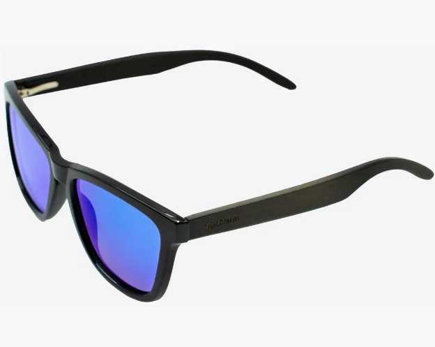 GAFAS LENTES DE SOL BAMBU NEGROS - 1