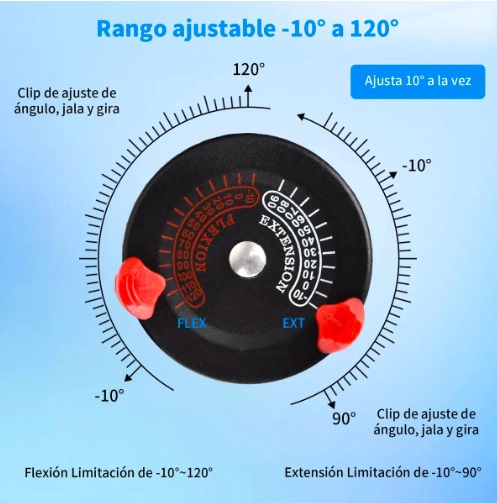 INMOVILIZADOR DE RODILLA CON REGULACION - 6