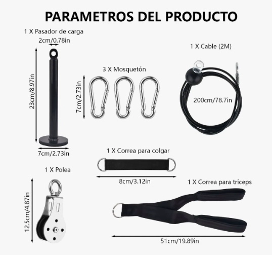 SISTEMA DE CABLE CON POLEA - 3