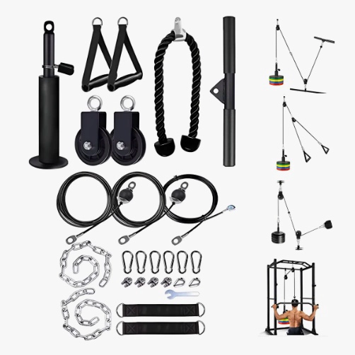 KIT 15 SISTEMA DE CABLE CON POLEA - 2
