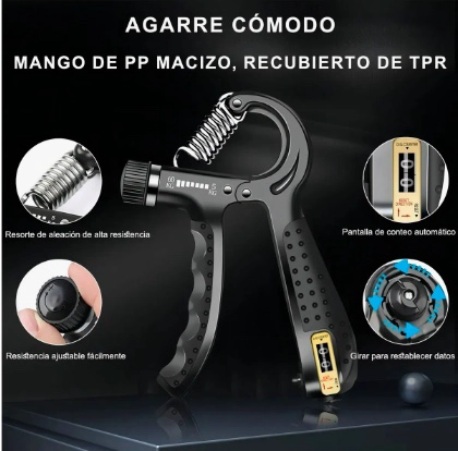 EJERCITADOR DE DEDO FORTALECEDOR DE AGARRE - 4