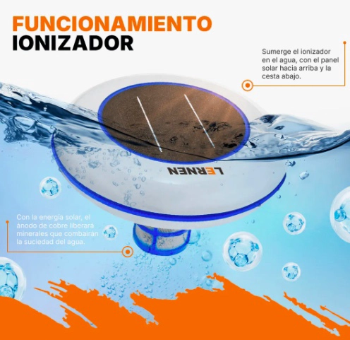 IONIZADOR SOLAR PARA PISCINA - 4