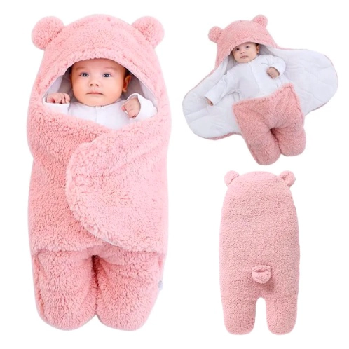MANTA SACO DE DORMIR BEBE 3-6 MESES ROSADO - 1