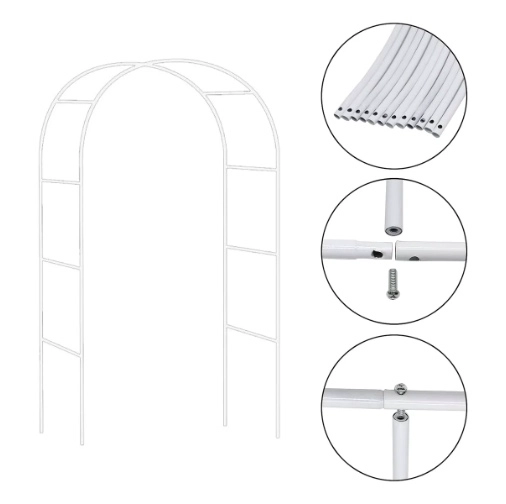 ARCO MATRIMONIO METAL ALTURA AJUSTABLE - 4