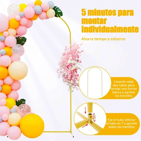 BASE ESTRUCTURA ARCO DE GLOBOS - 3