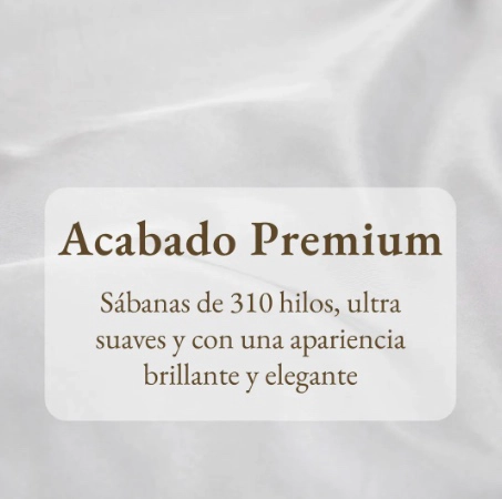 SABANAS SATIN SUPER KING BLANCO - 5