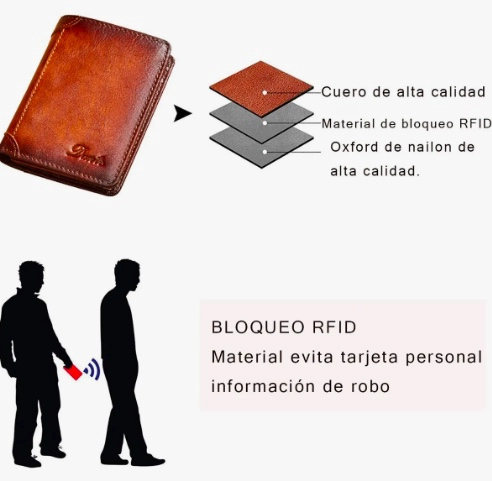 BILLETERA ANTIRROBO PARA HOMBRE - 5