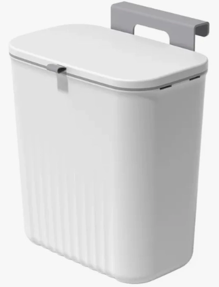 BASURERO BLANCO 10L BLANCO - 1