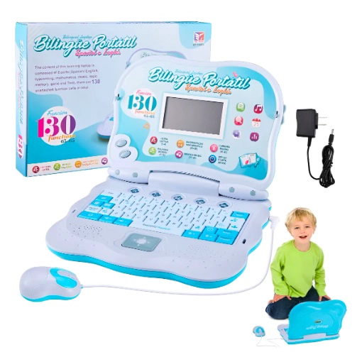 COMPUTADOR EDUCATIVO INFANTIL INGLE S Y ESPAÑOL 130 - 1