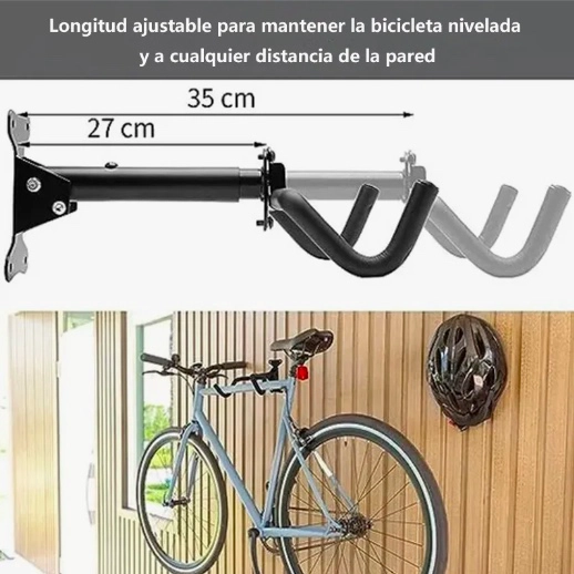 PORTA BICICLETAS PARA MURALLA - 4