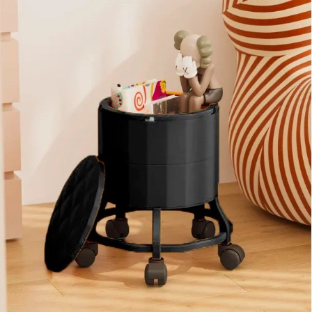 CAJA ORGANIZADORA CON RUEDAS NEGRO - 2
