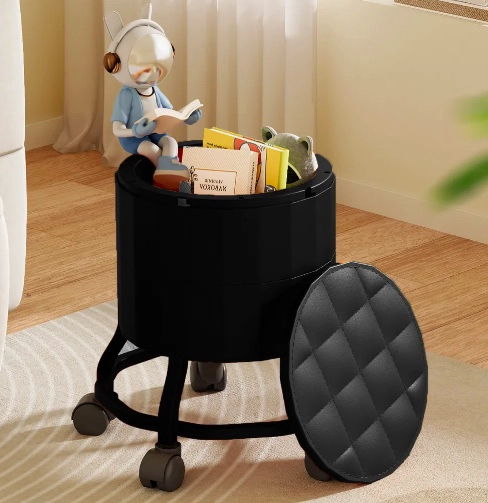 CAJA ORGANIZADORA CON RUEDAS NEGRO - 3
