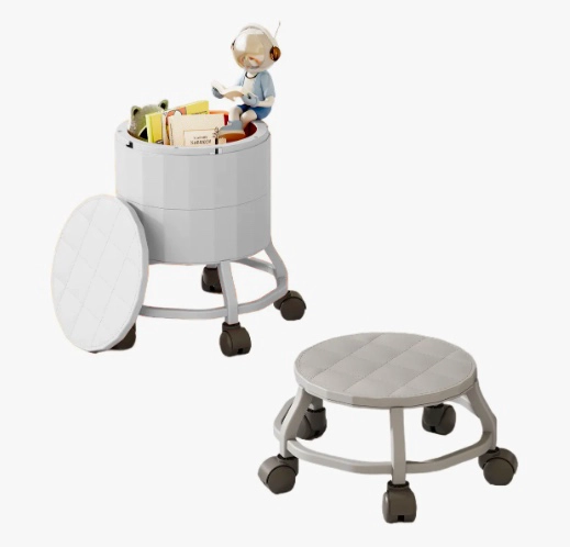 CAJA ORGANIZADORA CON RUEDAS BLANCA - 3
