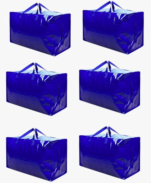 PACK 6 BOLSAS DE MUDANZA Y ALMACENAMIENTO EXTRA GRANDE - 1