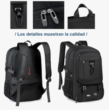 MOCHILA DE VIAJE ADULTOS LAPTOP 15 PULGADAS - 5