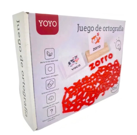 JUEGO DIDACTICO INFANTIL DE ORTOGRAFIA - 1