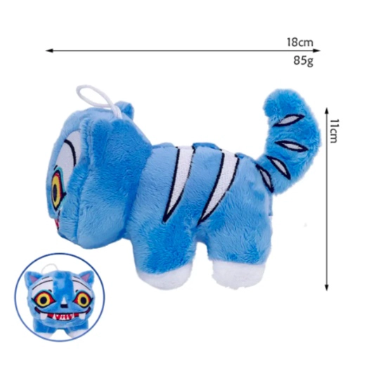 PELUCHE LAS GUERRERAS K-POP DERPY EL TIGRE AZUL - 3