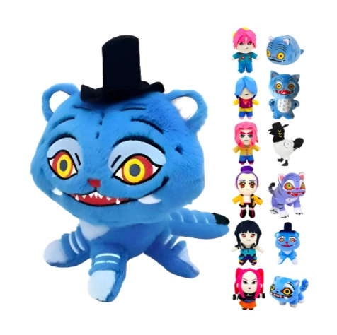 PELUCHE LAS GUERRERAS K-POP DERPY CON SOMBRERO - 1