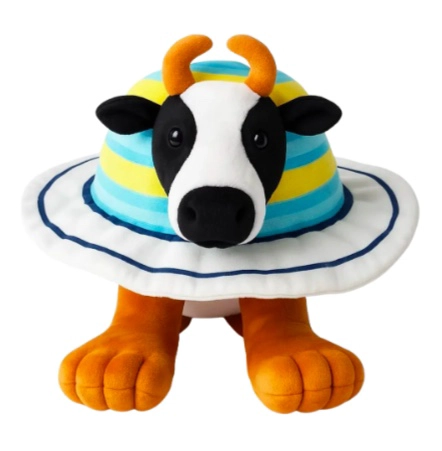 PELUCHES TRALALERO TRALALA VACA SATURNINA - 2