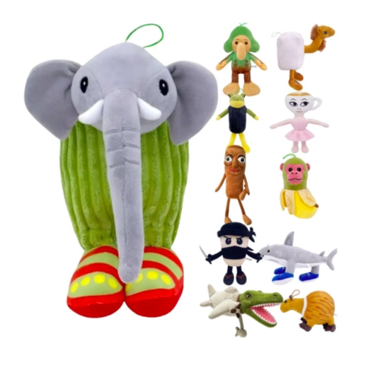 PELUCHE ELEFANTE LIRILI LARILA - 1