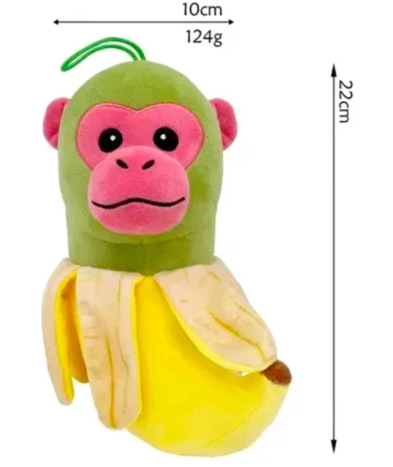 PELUCHE CHIMPANZINI BANANINI - 3