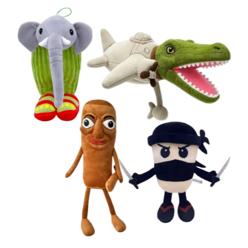 PELUCHE BRAINROT SET COMPLETO 12 PELUCHES - 3