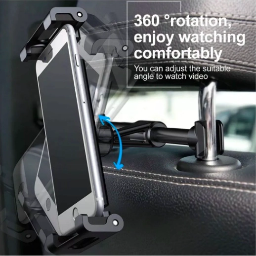 SOPORTE DE ASIENTO AUTO PARA TABLET / TELE FONO - 4