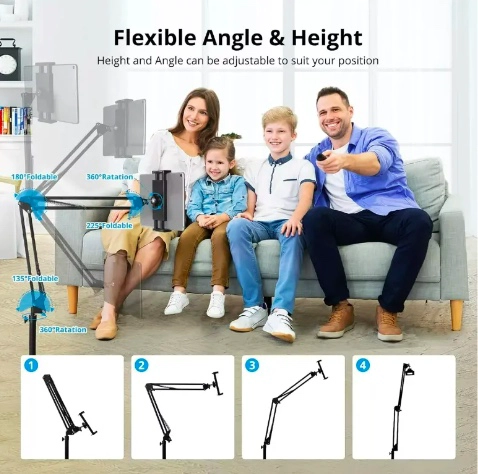 SOPORTE TABLET PEDESTAL FLEXIBLE - 2