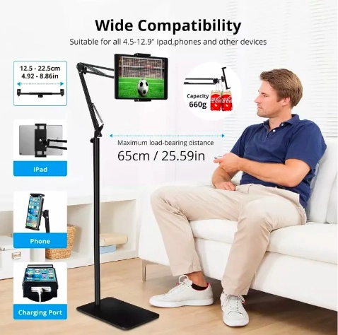 SOPORTE TABLET PEDESTAL FLEXIBLE - 3