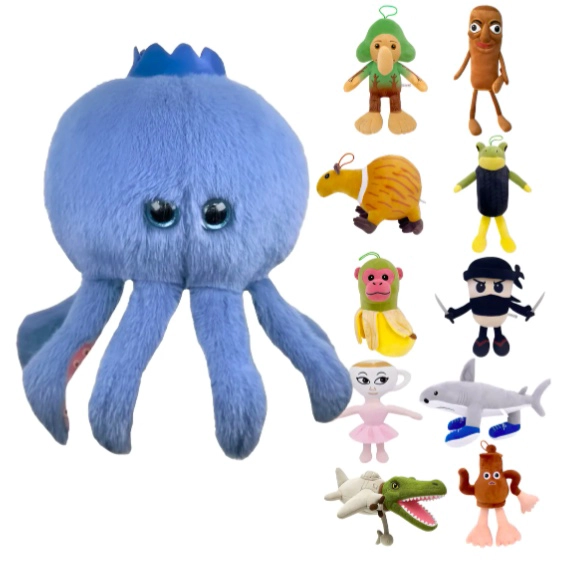 PELUCHE BLUEBERRINNI OCTOPUSSINI - 1