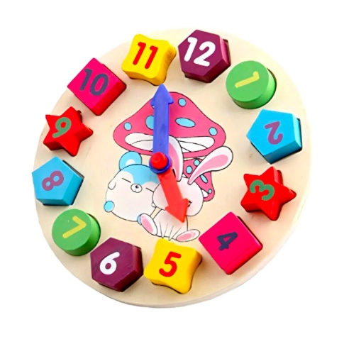 RELOJ FIGURAS GEOME TRICA - 2