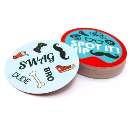 JUEGO DE CARTAS MESA DOBBLE GAME HIP - 3