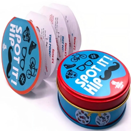 JUEGO DE CARTAS MESA DOBBLE GAME HIP - 4
