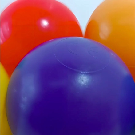 PACK 100 PELOTAS PLASTICAS PARA PISCINA - 3
