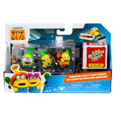 SET DE FIGURAS DE ACCION MINIONS - 2