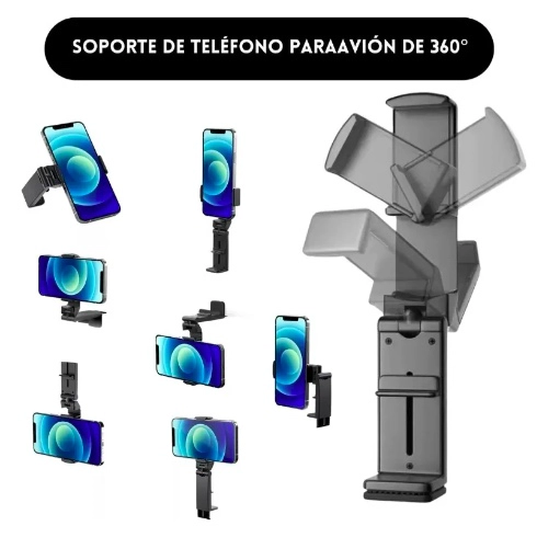 SOPORTE CELULAR MALETA ROTACION 360° - 3